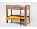 T301O Wood Grain Bunk Bed